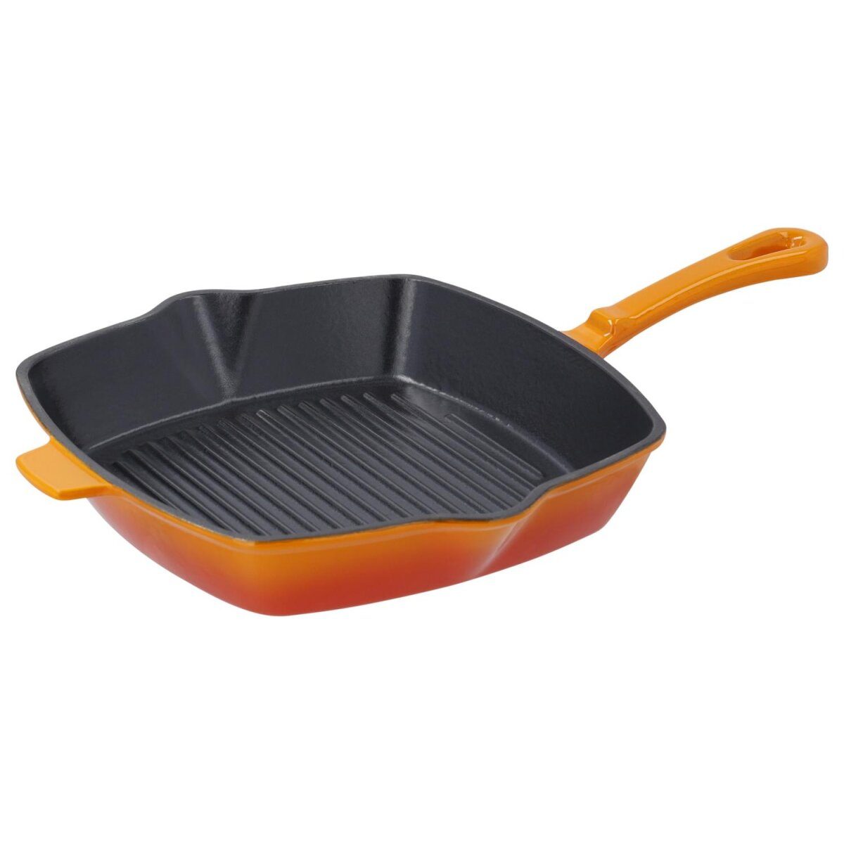 SILVERCREST® Premium cast iron grill pan, Ø 24 cm