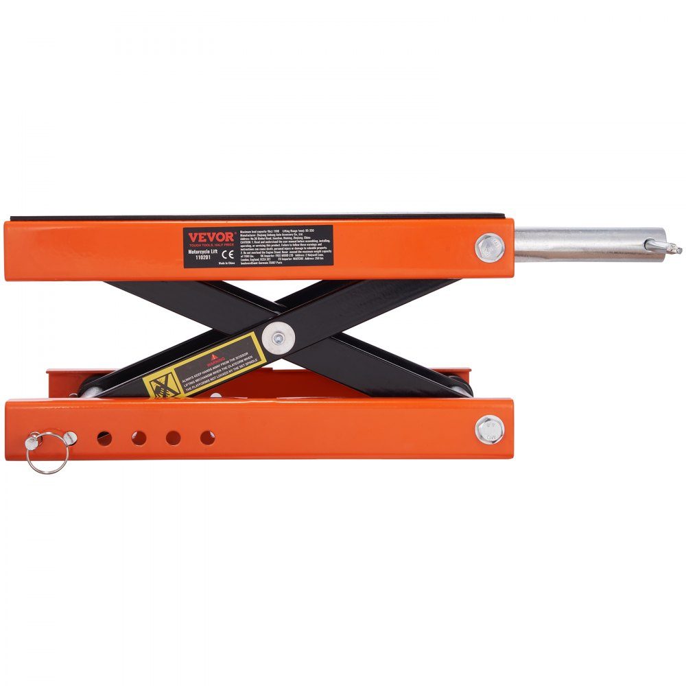 Motorlift, motorlift, draagvermogen 500 kg, motorlift, autoreparatiestandaard, motorfiets, verstelbare 95-350 mm reparatiestandaard, motorfietslift, moto-standaard reparatie in garage en buiten