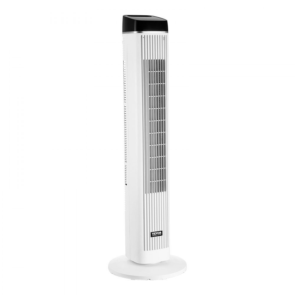 Tower Fan 6.7m/s Speed ​​Evaporative Air Cooler 70° Oscillating Fans with 3 Speeds 4 Modes 12 Hour Timer Remote Control for Bedroom Office Home