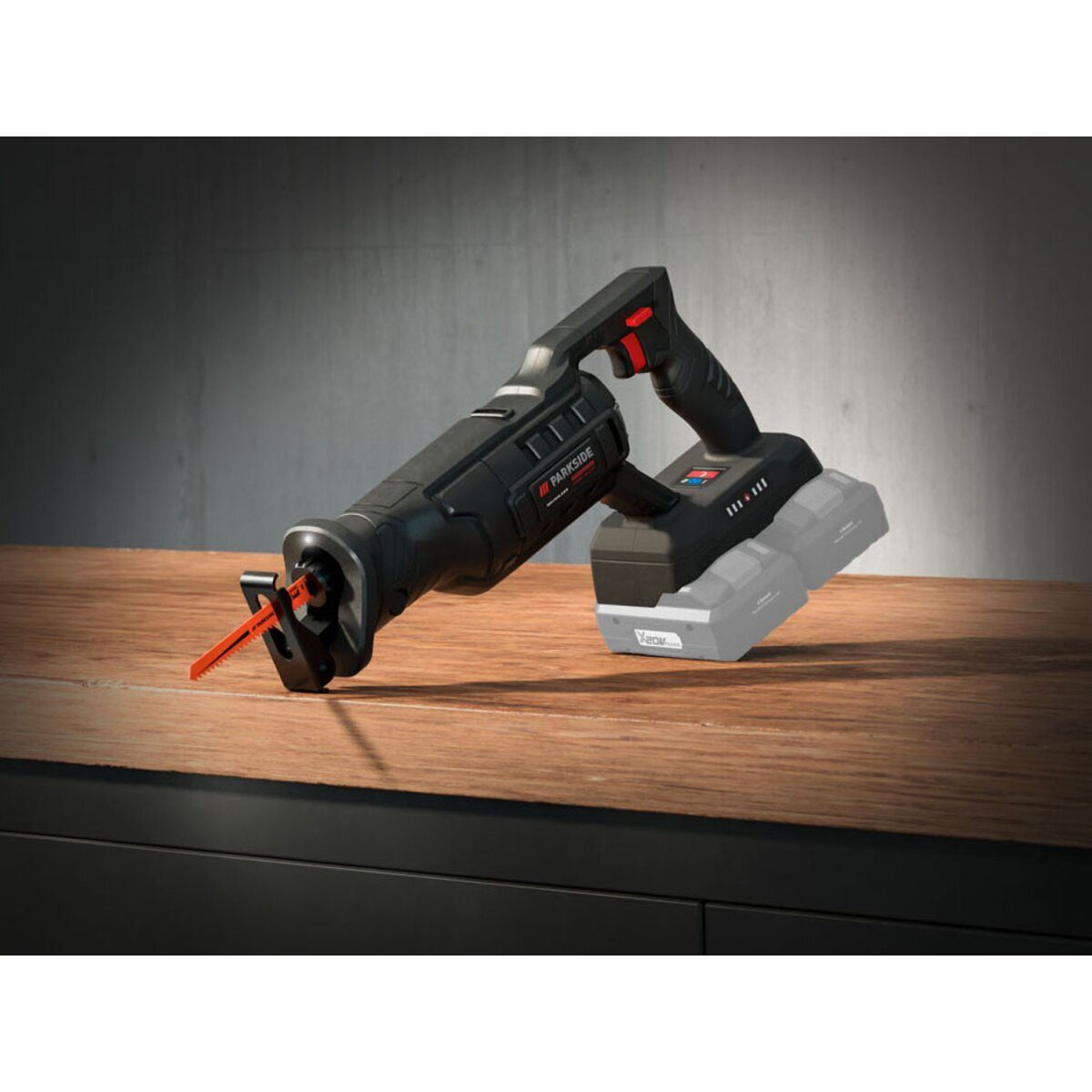PARKSIDE PERFORMANCE Scie alternative sans fil 40 V « PPSSA 40-Li A1 », sans batterie ni chargeur