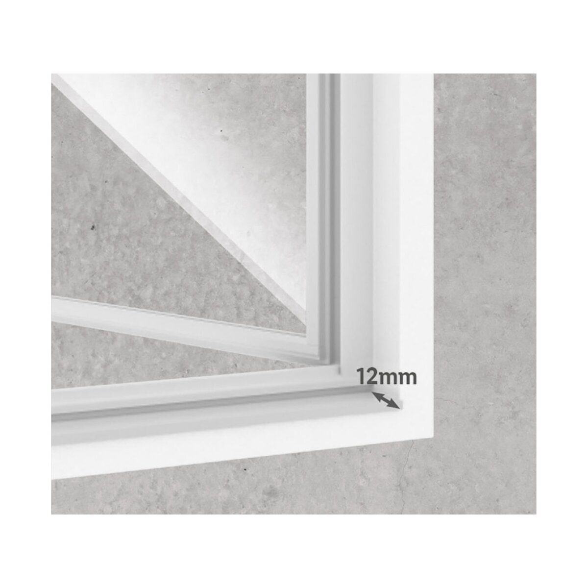 Livarno Home Fenster-Insektenschutz, 130 x 150 cm, weiß