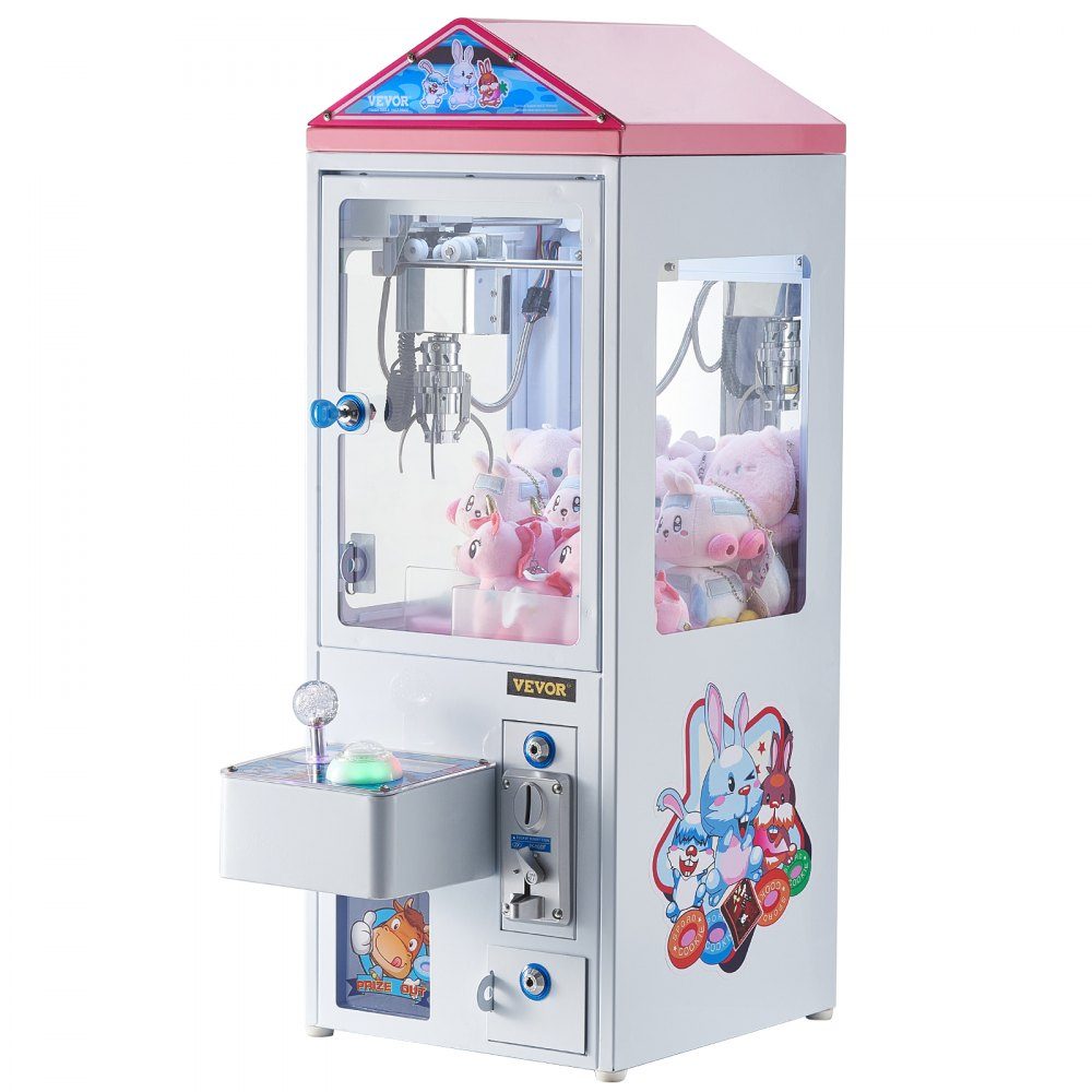 Greifmaschine, 0–80 mm Backendurchmesser, 0–130 mm Backenhub, Kran-Gewinngreifer, kommerzielles Arcade-Spielspielzeug, coole, lustige Greif- und Gewinnmaschine mit Licht und Ton, Verkaufsautomat für Kinder, Jungen und Mädchen