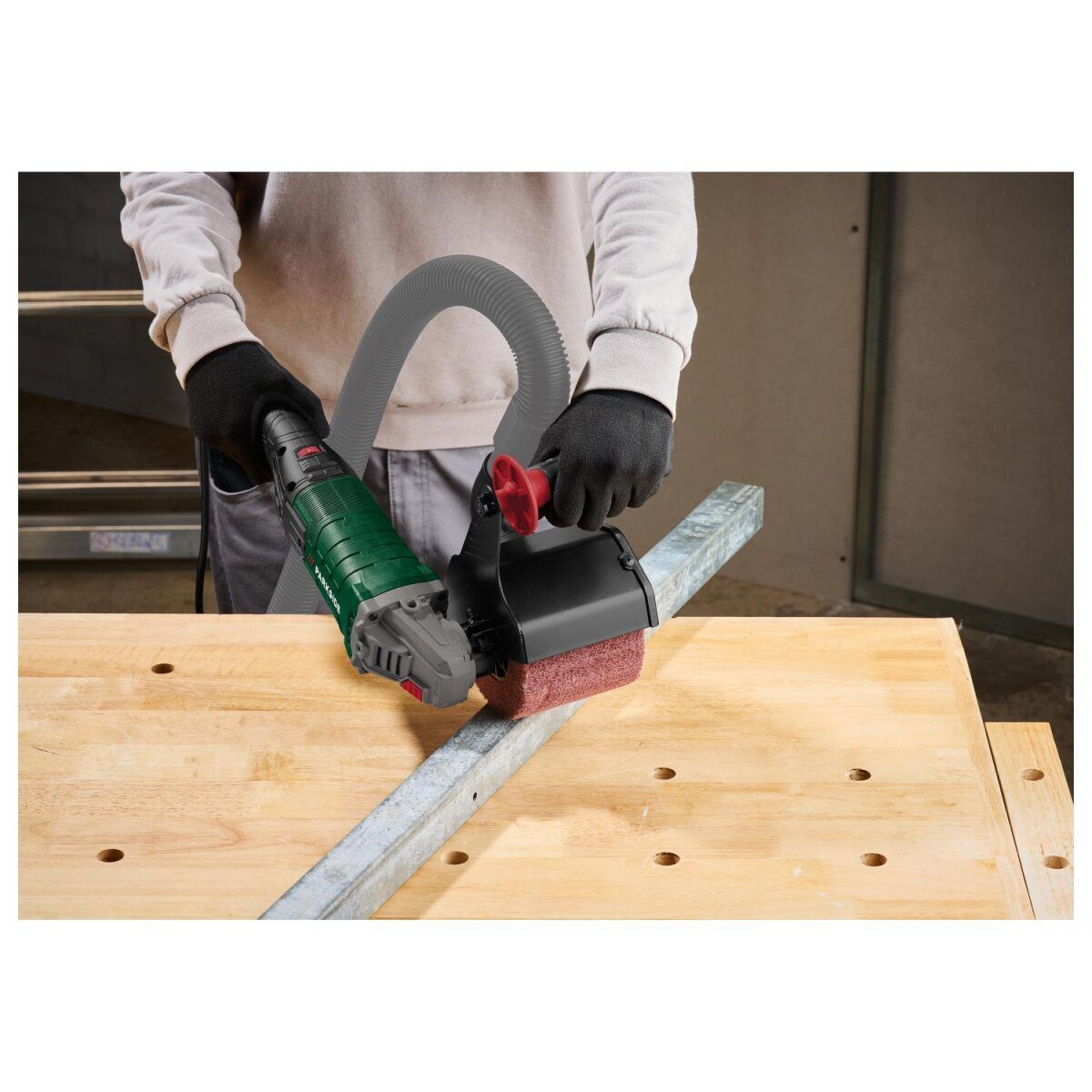 PARKSIDE® satineuse/ponceuse à brosse »PBSM 1300 A1« bon