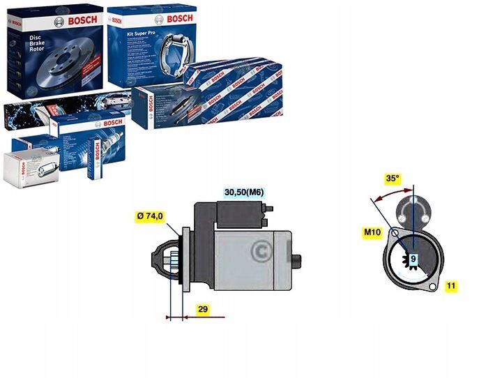 Rozrusznik ROZRUSZNIK (12V, 2,3KW) AUDI A8 Q7 VW 0 986 024 120 0986024120 Rozrusznik ROZRUSZNIK (12V, 2,3KW) AUDI A8 Q7 VW 0 986 024 120 0986024120