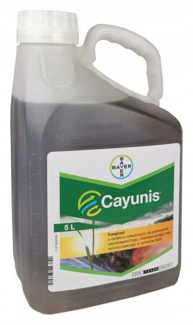 Cayunis 325EC 5L Bayer nowy środek grzybobójczy do zbóż Cayunis 325EC 5L Bayer nowy środek grzybobójczy do zbóż