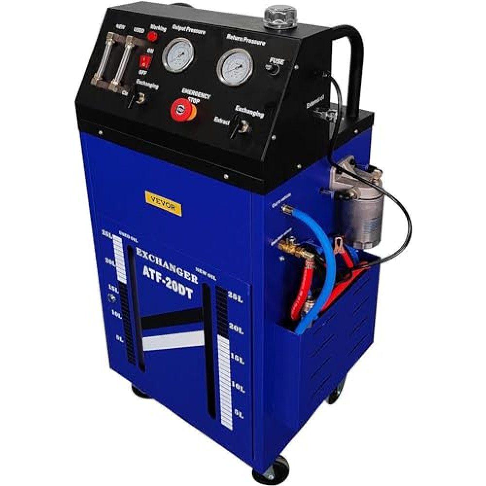 Elektrische olieverversingsmachine automatische transmissieolie DC12V, spoelapparaat olieverversing 0-60PSI, automatische transmissieolie ATF-apparaat, transmissieolie spoelverversingsmachine