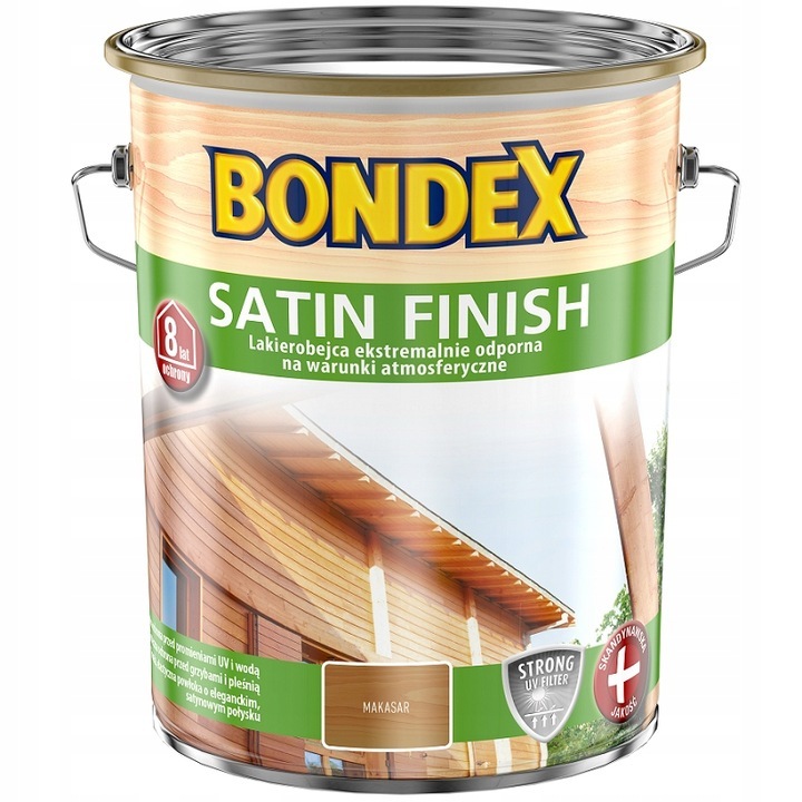 Bondex Lasure SATINÉE lasure résistante aux intempéries couleur bois Macron 5 l Bondex Lasure SATINÉE lasure résistante aux intempéries couleur bois Macron 5 l