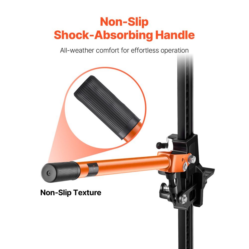 Field jack (915 mm high) off-road high-lift field jack (3.18 ton load capacity) off-road jack, bumper jack, heavy-duty lifting platforms with 130.1-769.6 mm lifting range for tractor, truck, SUV