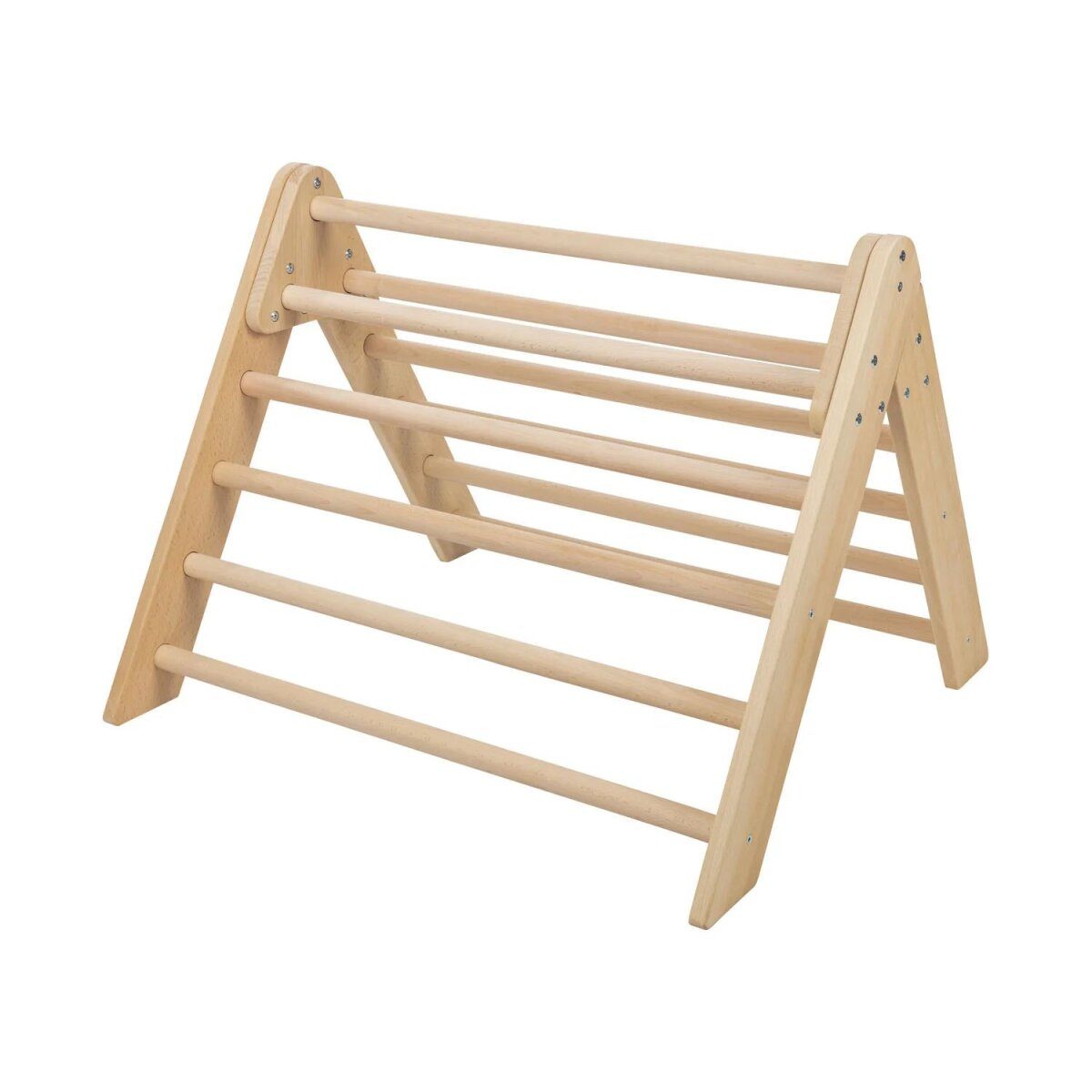 Triangle d'escalade PLAYTIVE en bois de hêtre