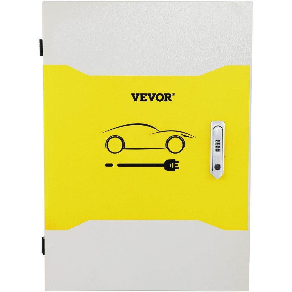 Tesla-Ladestationsbox, 70 x 50 x 25 cm, Outdoor-Kabelbox, Ladebox, Kabel-Organizer, IP32, wasserdicht, staubdicht, Cool Roll Steel, elektrische Gehäusebox für Tesla-Wandanschluss