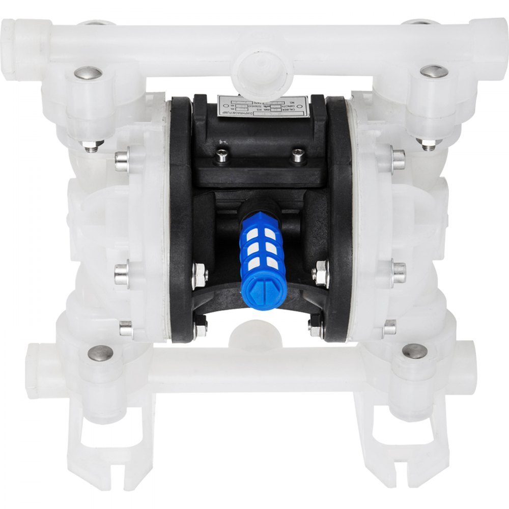 Compressed air double diaphragm pump 26.5 l/min with 1.27 cm inlet and outlet