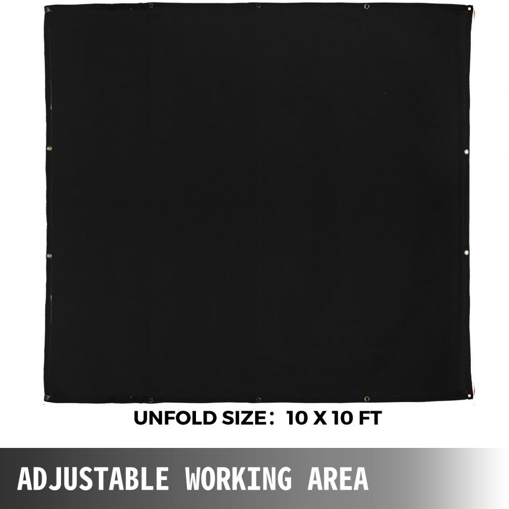 Welding deck welding protection blanket 10 x 10 Weldinger welding accessories heat protection fabric white