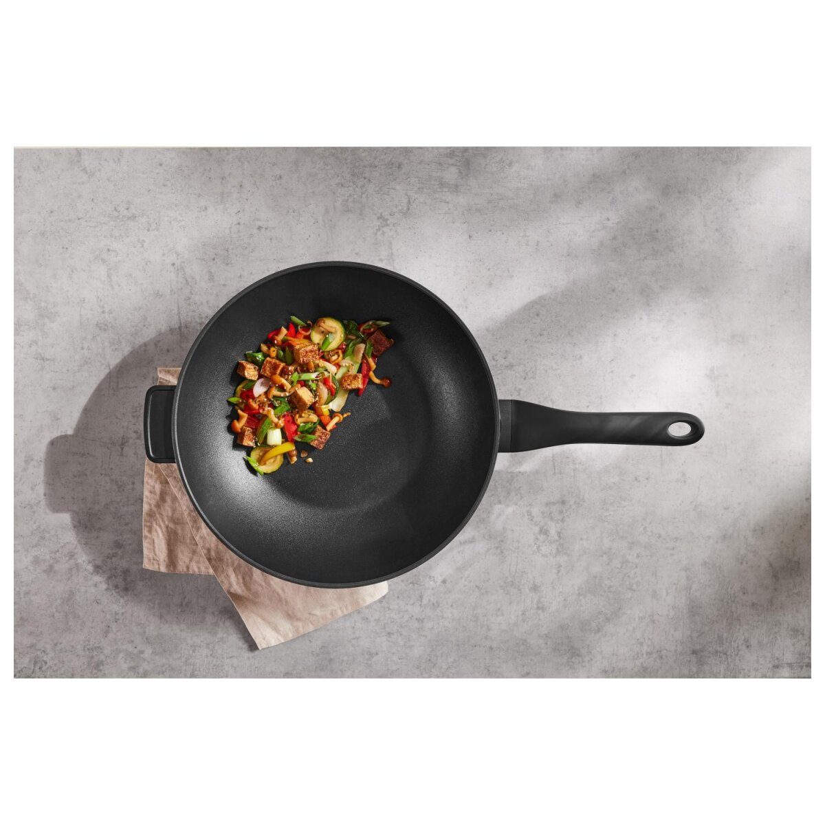 Wok z odlewanego aluminium SILVERCREST®, Ø 32 cm