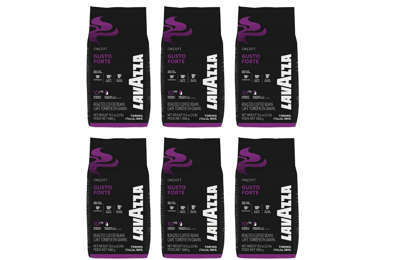 Koffiebonen LAVAZZA EXPERT GUSTO FORTE 6kg 6x1kg