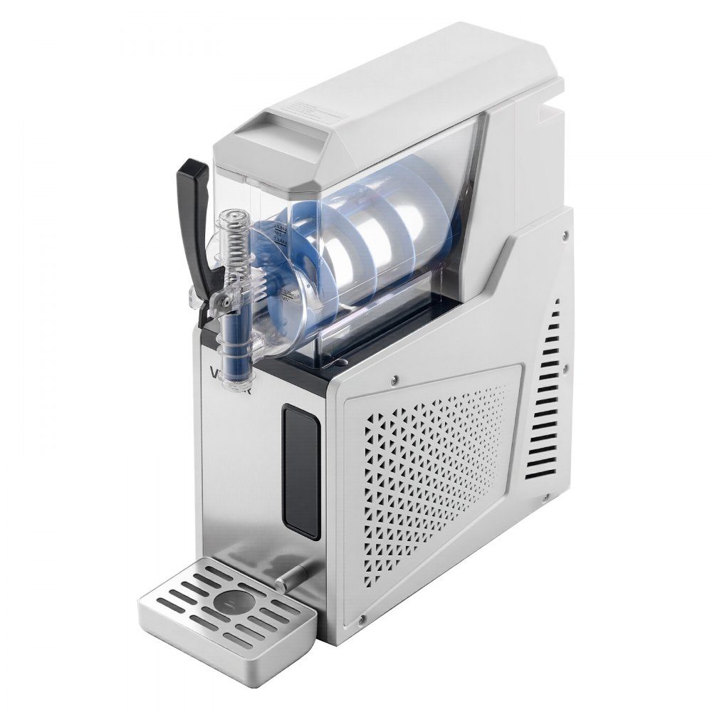 Slush Machine 1 x 3L, Slush Ice Cream Machine 350W (No Ice Required), Electric Margarita Machine with Self-Cleaning Function, Suitable for Frozen Margaritas, Frappes, Milkshakes, Shakes