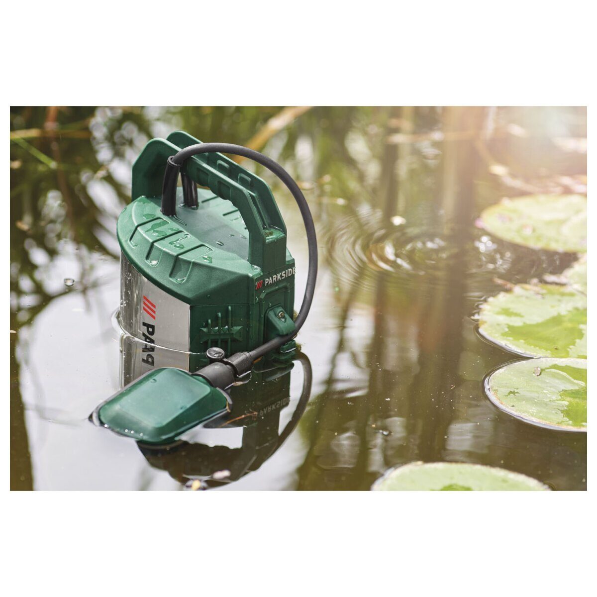 Pompe submersible pour eaux usées PARKSIDE® »PTPS 1100 B2«, débit max. 20 000 l/heure