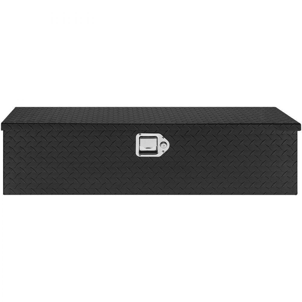 990 x 330 x 254mm Truck Bed Tool Box Lockable 83L Truck Box Tool Box Storage Tool Box 39kg Load Tool Box Organizer for RV Car Black