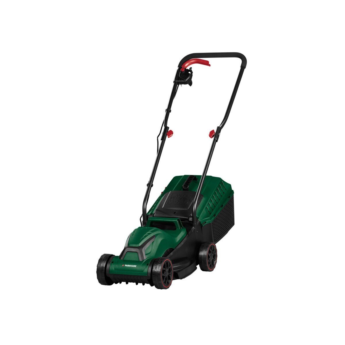 Tondeuse à gazon électrique PARKSIDE PRM 1300 C3 - 1300 W, volume du sac de collecte 30 l