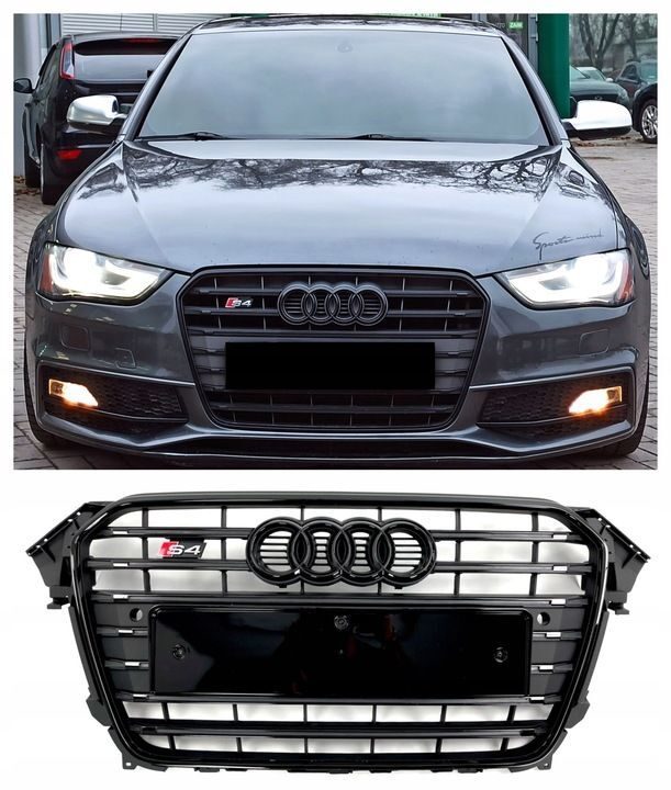 AUDI S4 A4 8K0 B8 LIFT 2012-2015 GRILLE 8K0853651P – Réf. HT-16034