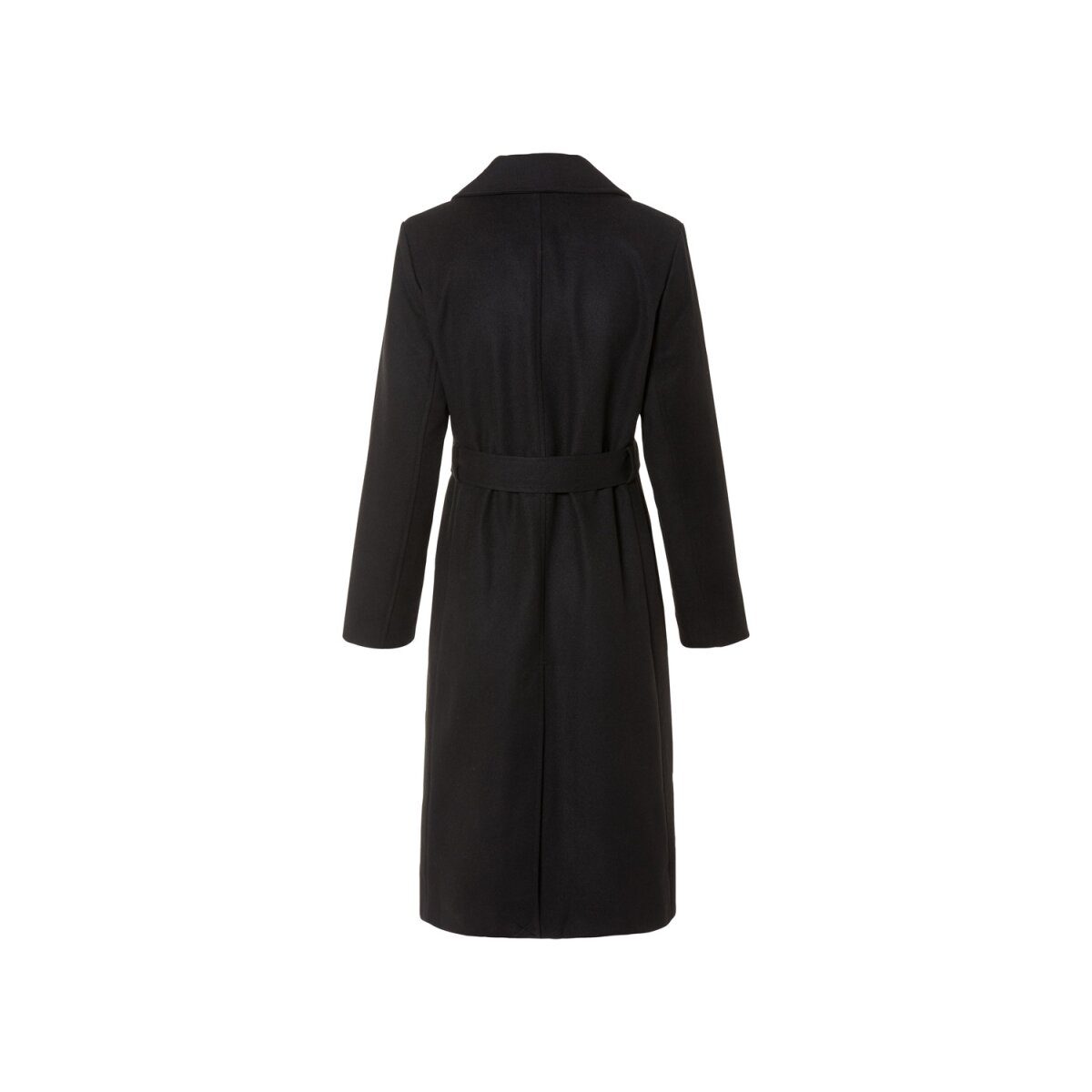 esmara® Damenmantel mit Reverskragen (Schwarz, 42)