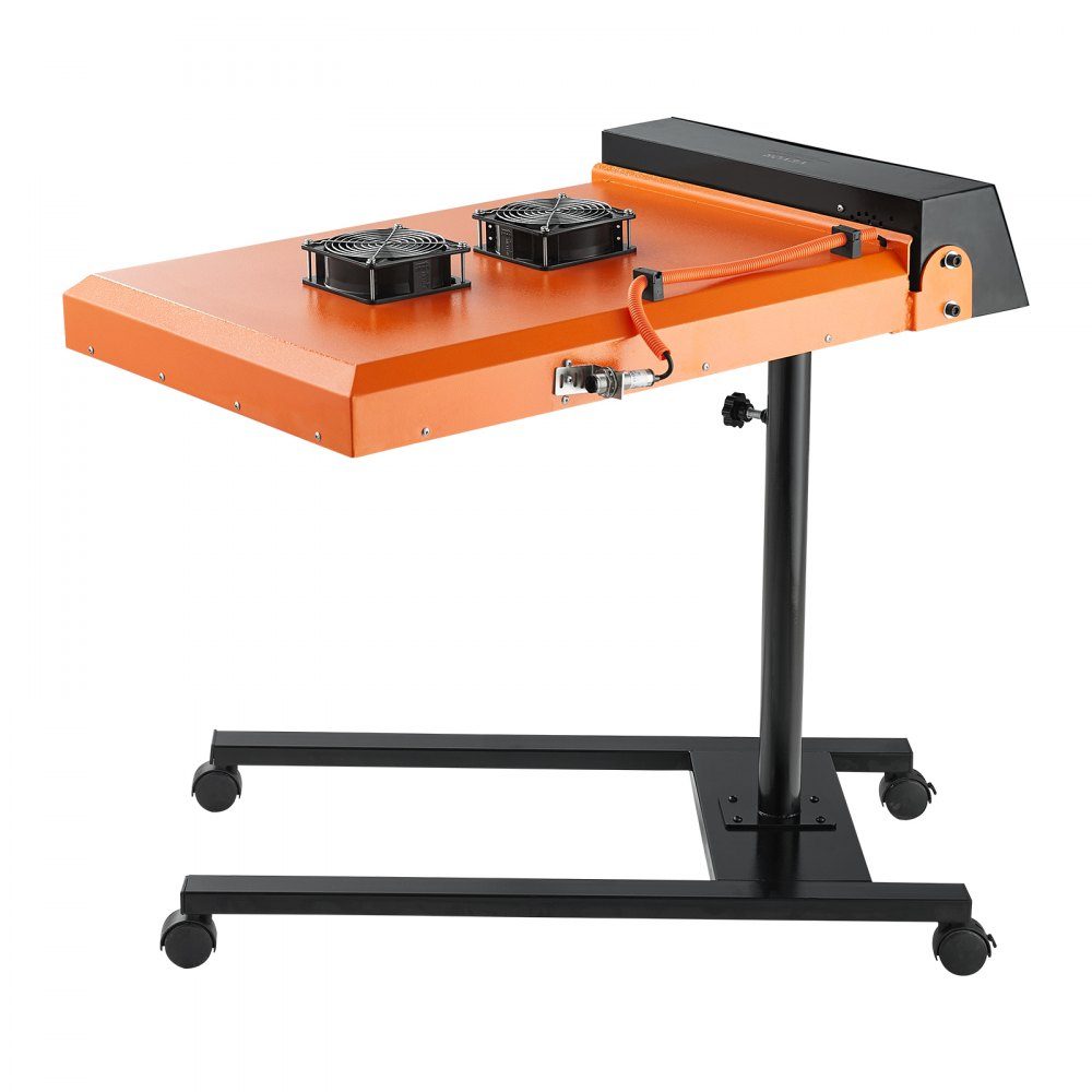 Quick Dryer 6000W 485x540mm Infrared IR Flash Dryer for Screen Printing 0-750℉ Temperature Control Screen Printing Dryer with Sensor Height Adjustable Double Fan Cooling for T-Shirts