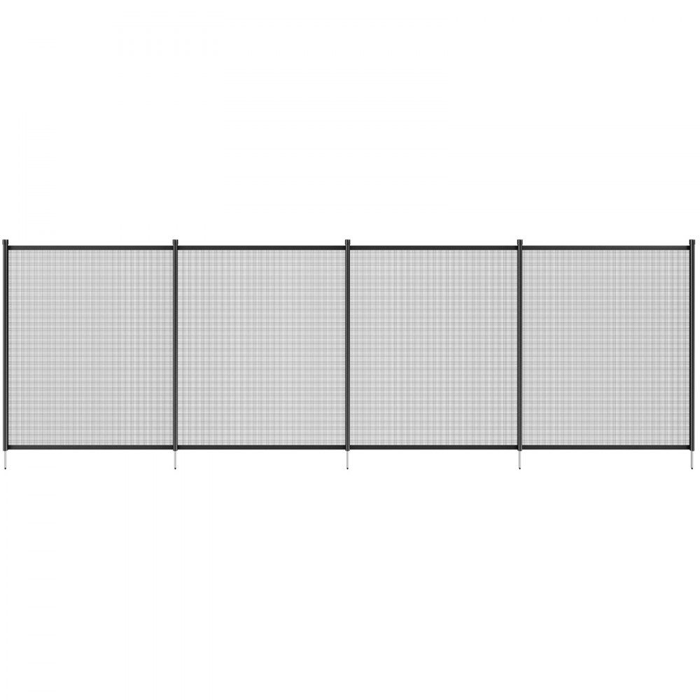 Zwembadhek, 4' x 55', verwijderbare kinderveiligheid zwembadhek, eenvoudige doe-het-zelf-installatie, zwembadhek, 12oz Teslin PVC zwembadheknet, beschermt kinderen en huisdieren