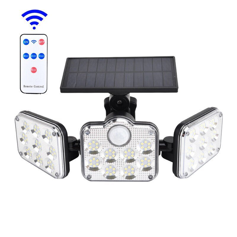Lampa słoneczna 270 stopni z czujnikiem ruchu Lampa słoneczna Outdoor Garden Wall Light Spotlight Home Lampa słoneczna 270 stopni z czujnikiem ruchu Lampa słoneczna Outdoor Garden Wall Light Spotlight Home