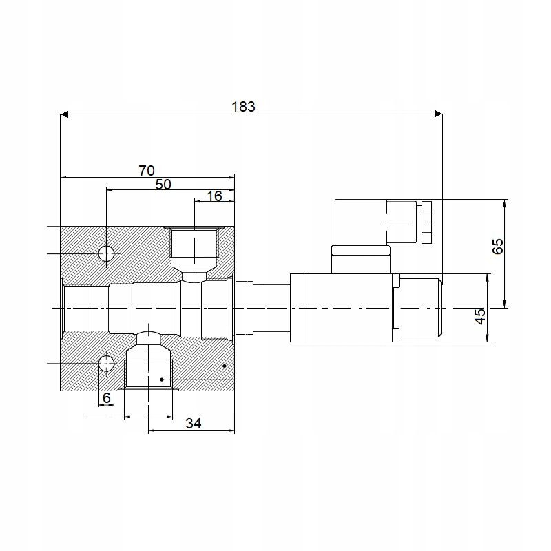 Elektronische oliehoeveelheidsregelaar 12V met hydraulische klepbediening