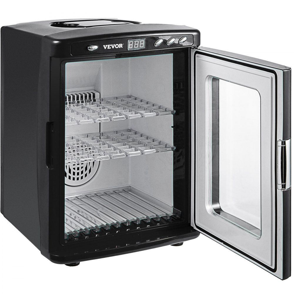 Broedmachine Reptiel Eieren Incubators 25L Laboratorium Koeling Verwarming 5-42℃ 220V voor Broedeieren Zwart
