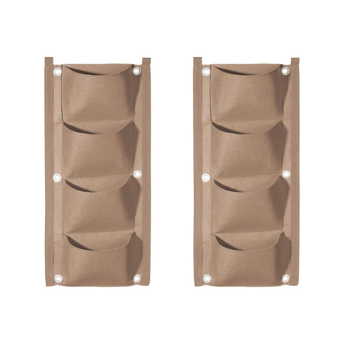 PARKSIDE® plantenzakkenset, 2 stuks, gemaakt van vilt