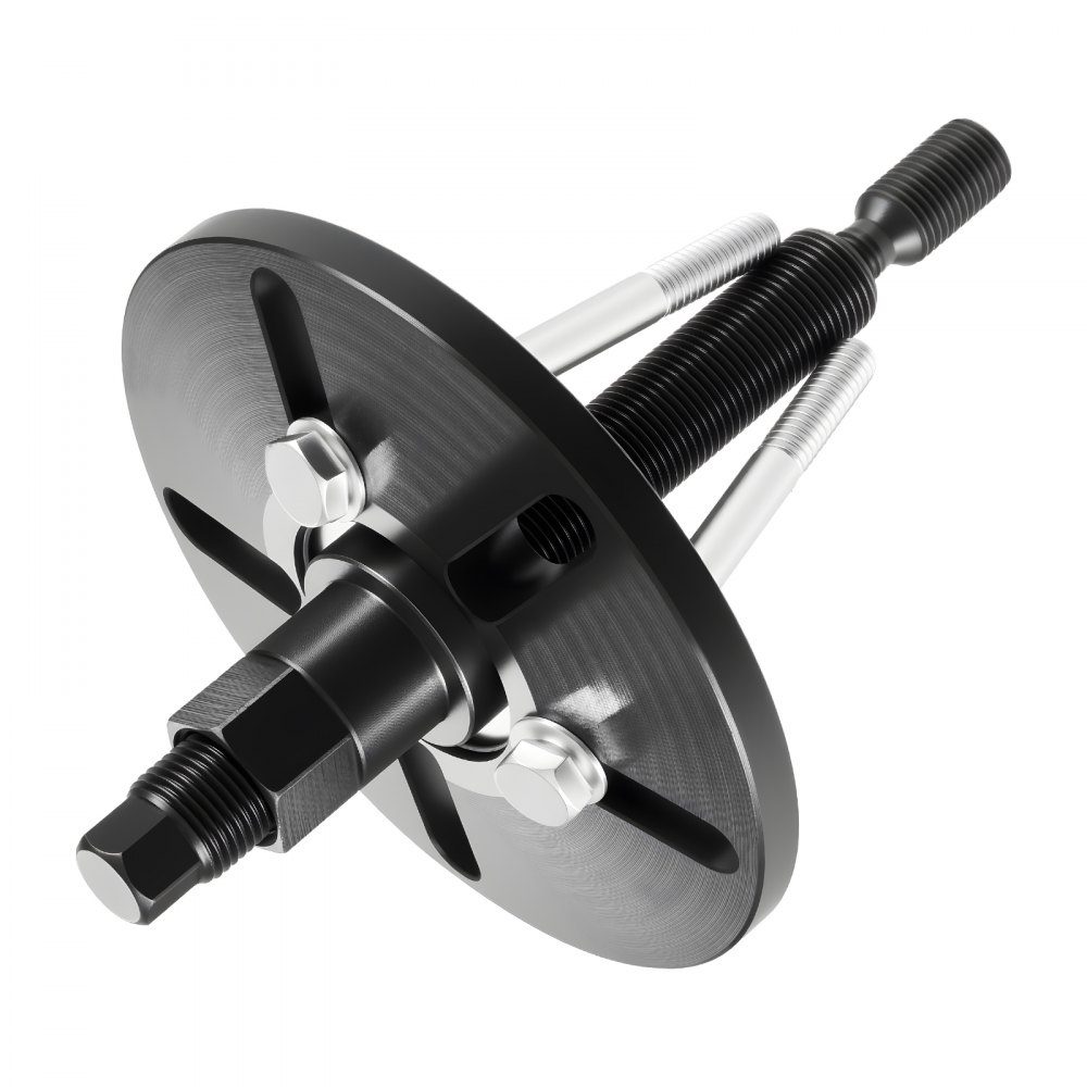 Kit d'outils pour extracteur d'amortisseur de vibrations en acier pour le démontage et l'installation, kit d'outils pour arbres d'équilibrage, volants d'inertie, poulies de vilebrequin, volants