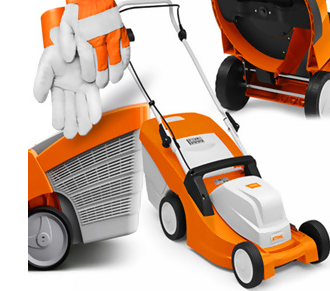 Stihl RME 443 Elektro-Rasenmäher + Profi-Handschuhe (1,5 kW, 41 cm) im Set