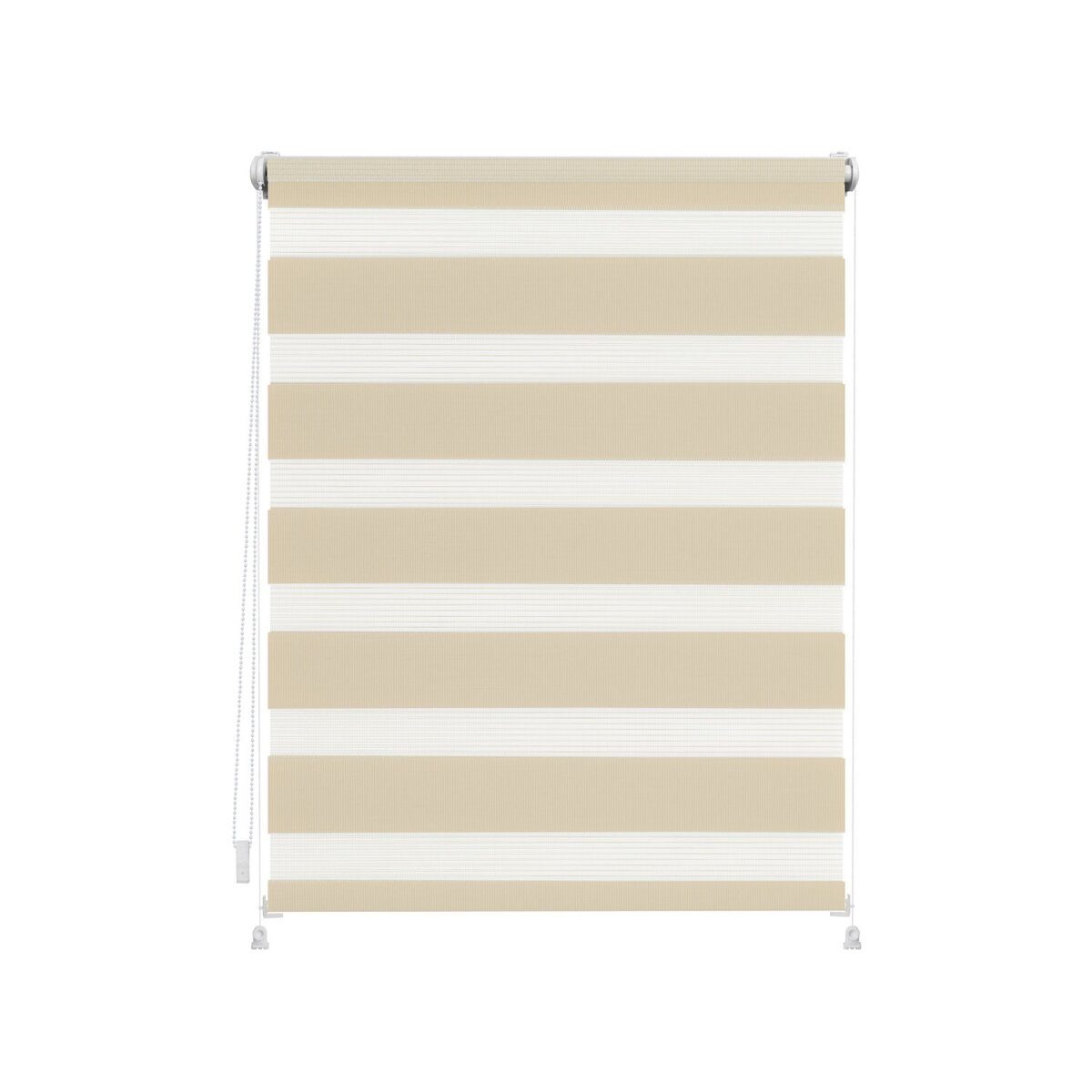 Duo-Rollo Klemmfix, ohne Bohren, gespannt, blickdicht, ab 45 x 150 cm