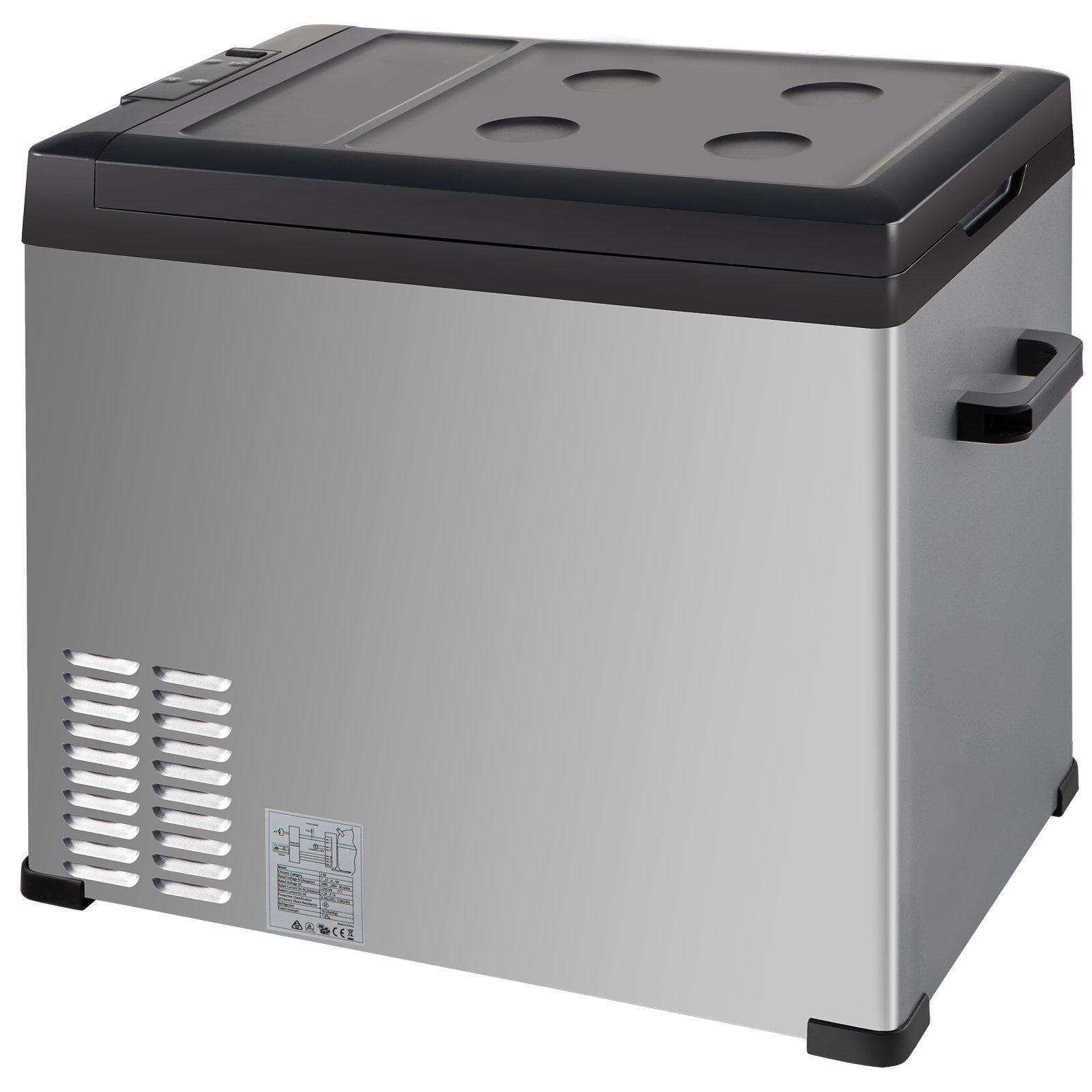 50L voiture réfrigérateur compresseur glacière Camping vacances boîte isolée Mini réfrigérateur glacière ensemble