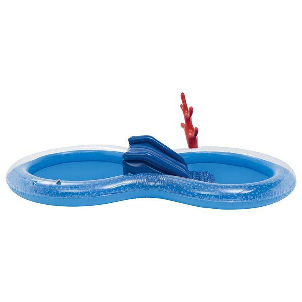 PLAYTIVE® JUNIOR Kinder-Erlebnisbecken, mit Wasserbrause und Rutsche, ab 2 Jahren