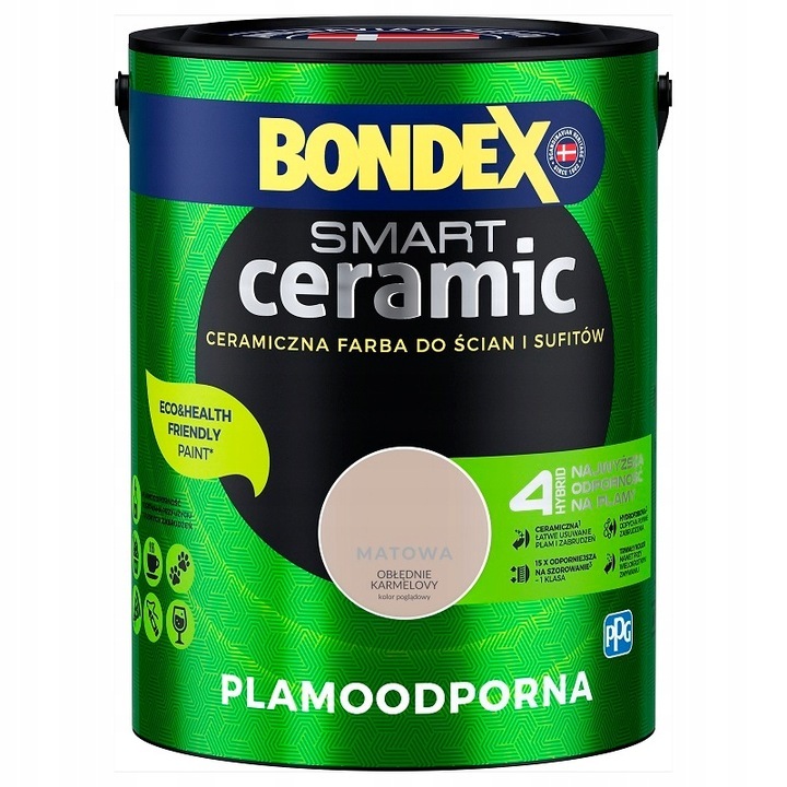 Bondex Peinture Murale Céramique 5L Caramel Mat Bondex Peinture Murale Céramique 5L Caramel Mat
