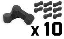 Holzeisenbahn Bigjigs Brio Ikea Eisenbahnverbinder-Set – 10 Stück.