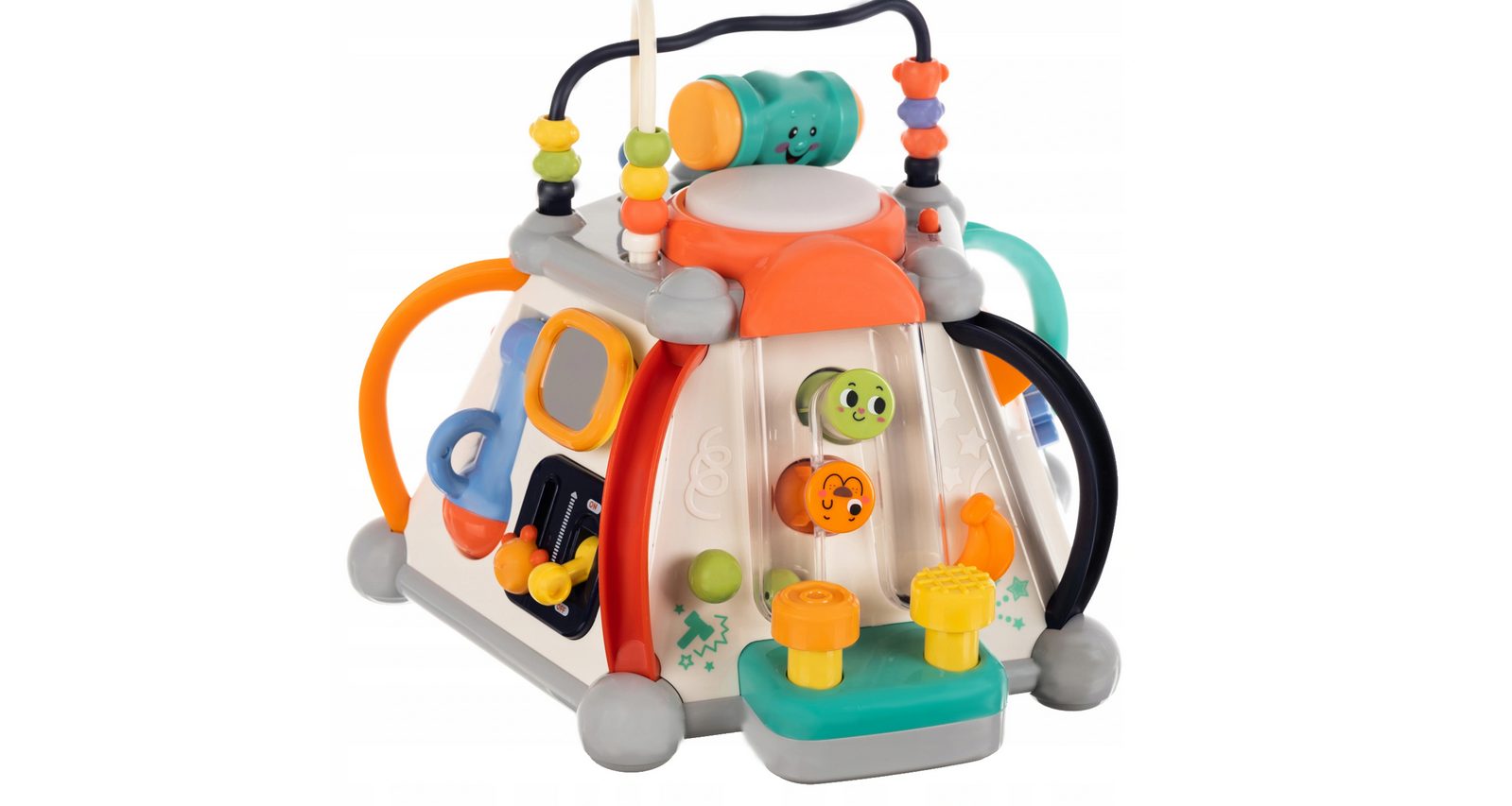 INTERACTIVE CUBE Learning cube for young children's motor skills
