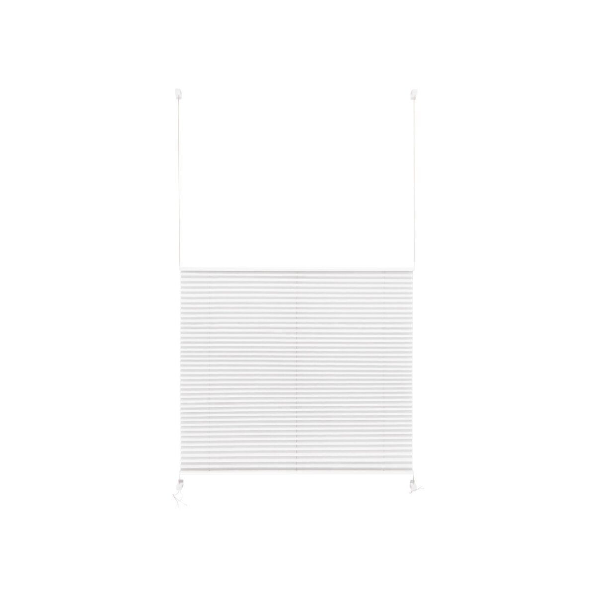 LIVARNO home Thermo-Plisseerollo, für Fenster, B 60/80/100 x H 130 cm, 80 x 130 cm, weiß