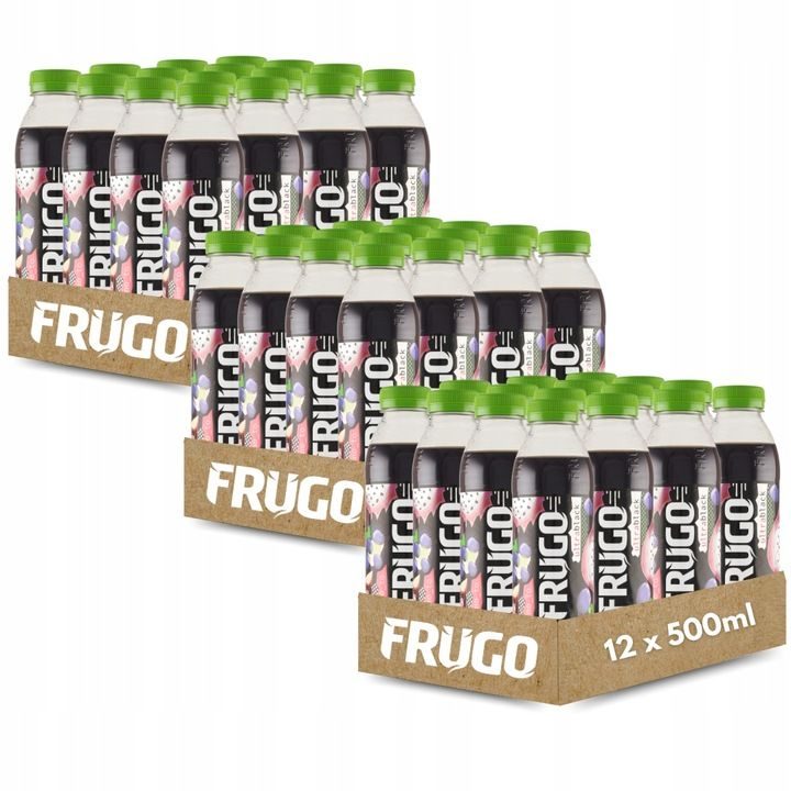 36x Frugo Ultra Black - napój wieloowocowy 500ml