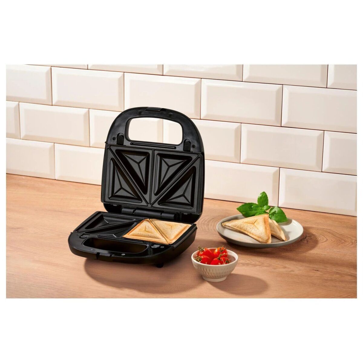 SILVERCREST® 3in1 sandwich maker SSMW 750 D4, sandwich/waffles/grill good