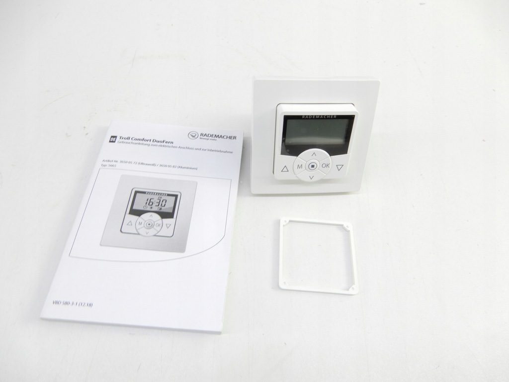 Rollladenzeitschaltuhr Troll Comfort DuoFern 5665 UW Steuerung RADEMACHER