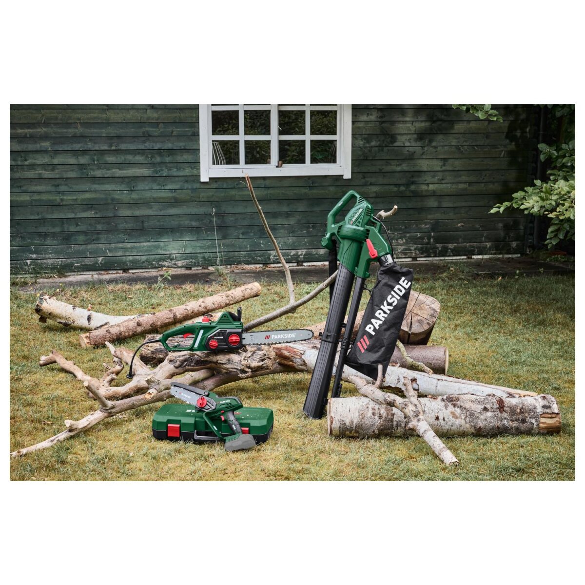 PARKSIDE® Elektrokettensäge »PEKS 1600 D4«, 2-Hand-Schutzschalter gut PARKSIDE® Elektrokettensäge »PEKS 1600 D4«, 2-Hand-Schutzschalter gut