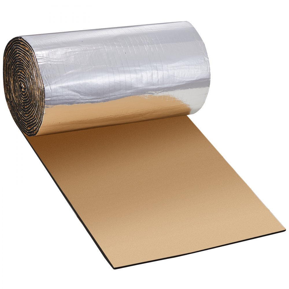 Tapis d'isolation de voiture 3,3 m² Tapis anti-battement 419,1 x 8001 mm Isolation de véhicule Feuille d'aluminium de 200 mil (5 mm) d'épaisseur Tapis insonorisant Résistant à la chaleur Isolation phonique Isolation acoustique Isolation phonique Tapis d'isolation de voiture 3,3 m² Tapis anti-battement 419,1 x 8001 mm Isolation de véhicule Feuille d'aluminium de 200 mil (5 mm) d'épaisseur Tapis insonorisant Résistant à la chaleur Isolation phonique Isolation acoustique Isolation phonique