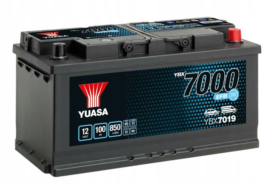 YUASA YBX7019 EFB 100AH ​​​​850A – Réf. HT-47274