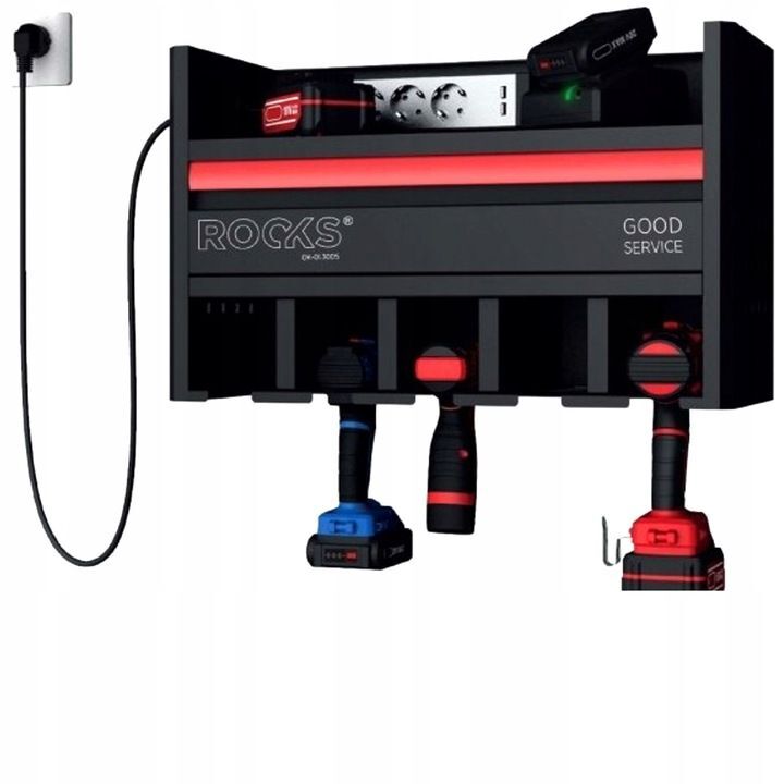 Szafka narzędziowa Szafka warsztatowa WISZĄCA SZAFKA NA NARZĘDZIA GNIAZDO USB 230V Szafka narzędziowa Szafka warsztatowa WISZĄCA SZAFKA NA NARZĘDZIA GNIAZDO USB 230V