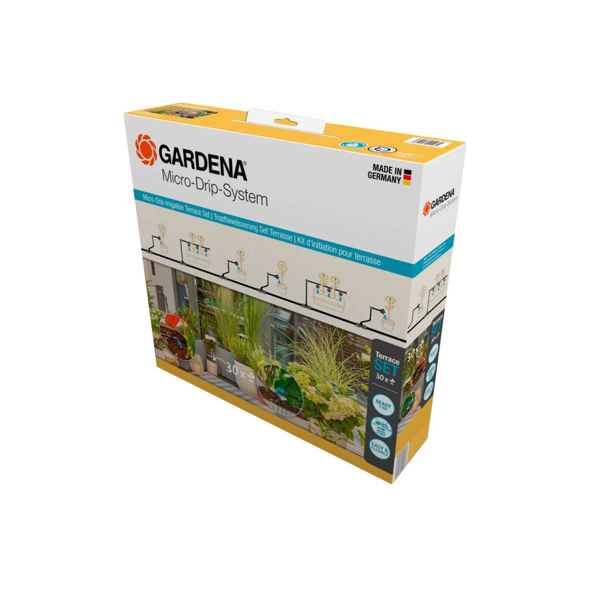 GARDENA zestaw do nawadniania kropelkowego »Micro-Drip-System«, oszczędzający wodę