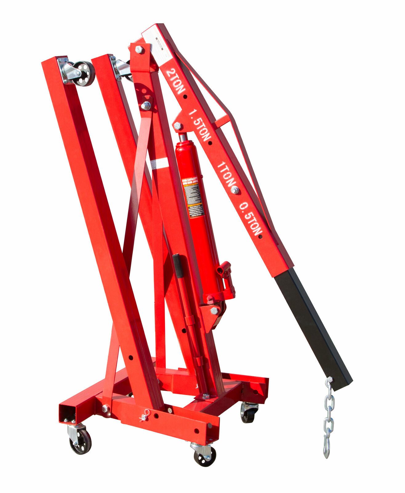 Motorhebebühne 2000 KG Werkstattkran Motorkran klappbar 2 t