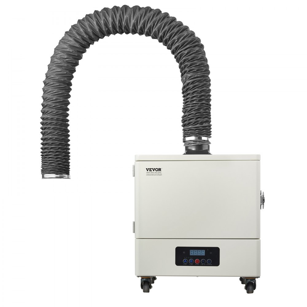 Lasrookafzuiger, 459 m³/h soldeerdampabsorber met 280 W motor, 4-traps filter, 10 snelheden en op afstand bedienbare rookreiniger voor solderen, graveren, doe-het-zelf lassen Lasrookafzuiger, 459 m³/h soldeerdampabsorber met 280 W motor, 4-traps filter, 10 snelheden en op afstand bedienbare rookreiniger voor solderen, graveren, doe-het-zelf lassen
