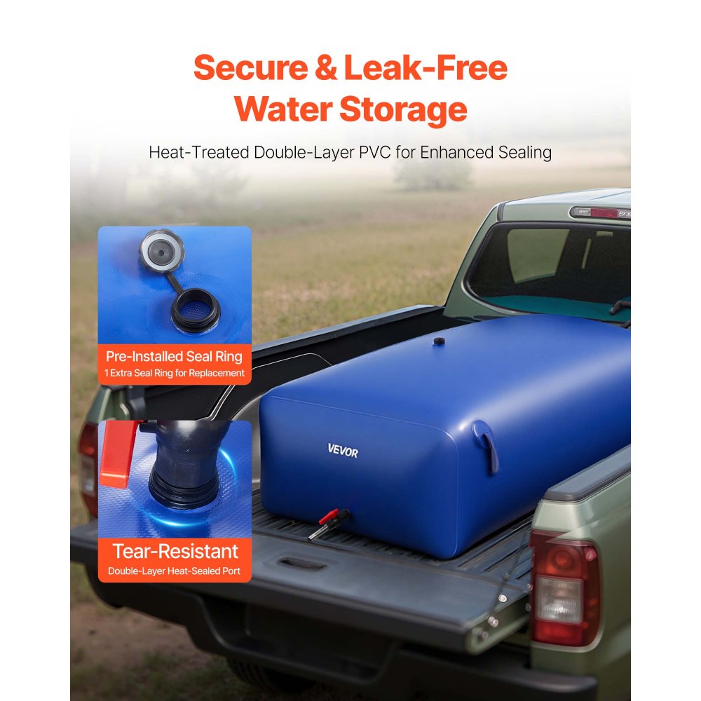 Wasserspeicherblase, 1000 l PVC-Weichwasserbeutel, Wasserspeicherbehälter, auslaufsicherer und verschleißfester Wassertank für die Bewässerung von Wohnmobilen im Freien, Camping, Notfall Wasserspeicherblase, 1000 l PVC-Weichwasserbeutel, Wasserspeicherbehälter, auslaufsicherer und verschleißfester Wassertank für die Bewässerung von Wohnmobilen im Freien, Camping, Notfall